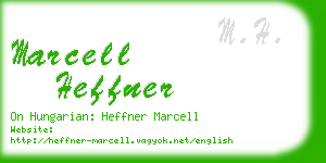 marcell heffner business card